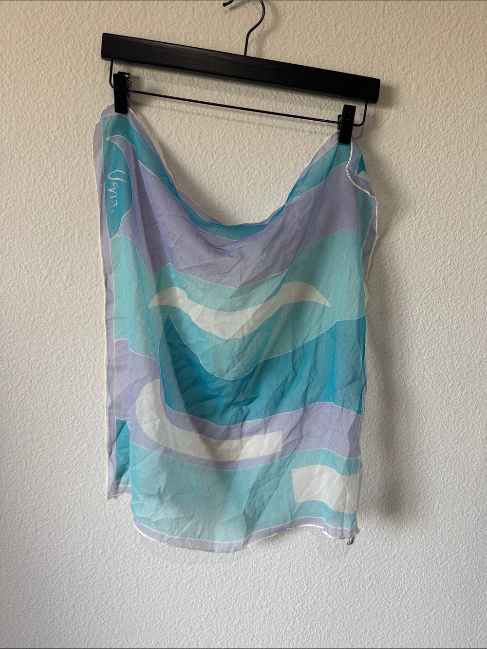 Vintage Silk blend scarf